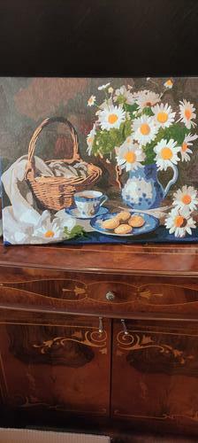 Фотографии готовых работ картин по номерам и алмазной мозаики