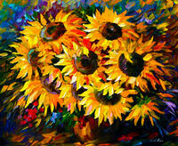 Без бренда «Собранный букет подсолнухов» в Мурманске в интернет-магазине  Без бренда «Собранный букет подсолнухов» в Мурманске