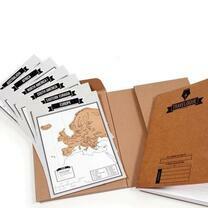 Без бренда «Скретч-карта мира стирающаяся. Карта путешествий» в Мурманске