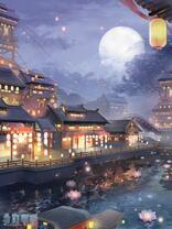 Без бренда «Ночной город на фоне луны» в Мурманске