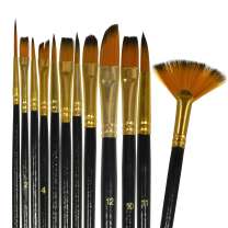 Без бренда «Кисти для рисования набор (12 шт)» в Мурманске