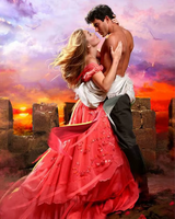 Без бренда «Страстная пара на стенах замка на закате (20шт)» в Мурманске