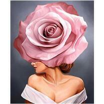 Без бренда «Девушка с розовой розой на голове» в Мурманске