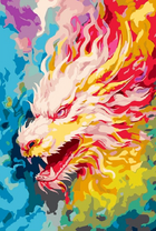 Без бренда «Разноцветный огненный дракон» в Мурманске в интернет-магазине  Без бренда «Разноцветный огненный дракон» в Мурманске