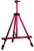 Без бренда «Коробка 25 шт.: Металлический мольберт тренога в чехле, телескопический, красный» в Мурманске
