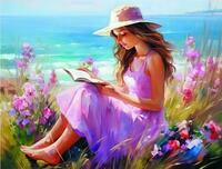 Без бренда «Девочка читает на берегу» в Мурманске в интернет-магазине  Без бренда «Девочка читает на берегу» в Мурманске